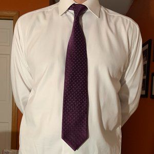 Plum DKNY Mens Tie